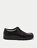 Kids' Leather Lace School Shoes (13 Small - 9 Large)