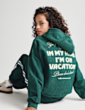 2 Pack Cotton Rich Slogan Zip Hoodies (6-16 Yrs)