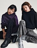 Metallic Kickflare Leggings (6-16 Yrs)