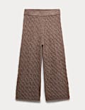 Wide Leg Knitted Trousers (6-16 Yrs)
