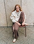 Cotton Rich Baggy Wide Leg Jogger (6-16 Yrs)
