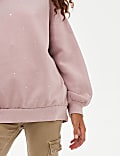 Cotton Rich Diamante Gem Hoodie (6-16 Yrs)