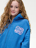 Cotton Rich Graphic Hoodie (6-16 Yrs)