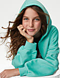 Sweat en coton à capuche et fermeture à glissière (du 6 au 16&nbsp;ans)
