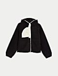 Borg Fleece Hooded Jacket (6-16 Yrs)