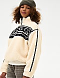 Aztec Print Borg Fleece (6-16 Yrs)