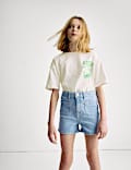 Zuiver katoenen T-shirt met SmileyWorld® (6-16 jaar)