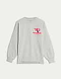 Sweat-shirt en coton à imprimé Snoopy™ (du 6&nbsp;au 16&nbsp;ans)
