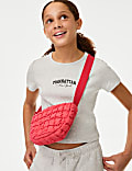 Cotton Rich Slogan T-Shirt (2-16 Yrs)