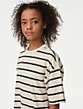 Pure Cotton Striped T-Shirt (6-16 Yrs)