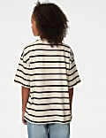 Pure Cotton Striped T-Shirt (6-16 Yrs)