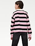 Pure Cotton Striped Rugby Top (6-16 Yrs)