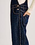 Denimlatzhose mit ausgestelltem Bein (2&ndash;16 J.)