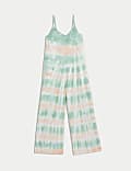 Pure Cotton Tie Dye Jumpsuit (6-16 Yrs)