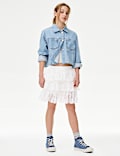Lace Elasticated Waist Skirt (6-16 Yrs)
