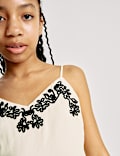 Embroidered Playsuit (6-16 Yrs)