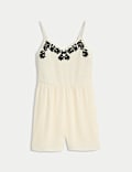 Embroidered Playsuit (6-16 Yrs)
