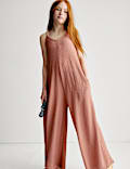 Crinkle Jumpsuit (6-16 Yrs)