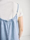 Pure Cotton Wide Leg Jumpsuit (6-16 Yrs)
