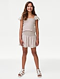 Sparkly Shirred Top (6-16 Yrs)