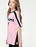Camiseta con gr&aacute;fico de MLS Inter Miami (6-16 a&ntilde;os)
