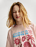 Cotton Rich Sunrise to Sunset T-Shirt (6-16 Yrs)