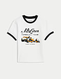 Cotton Rich McLaren F1 Team Cropped Top (2-16 Yrs)