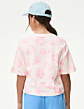 Pure Cotton Floral T-Shirt (6-16 Yrs)