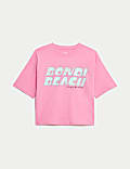Pure Cotton Graphic T-Shirt (6-16 Yrs)