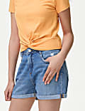Cotton Rich Twist Front T-Shirt (6-16 Yrs)