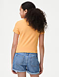 Cotton Rich Twist Front T-Shirt (6-16 Yrs)