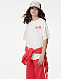 Pure Cotton Graphic T-Shirt (6-16 Yrs)
