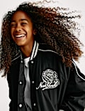 New York Embroidery Bomber Jacket (6-16 Yrs)