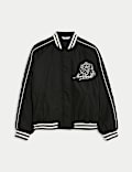New York Embroidery Bomber Jacket (6-16 Yrs)