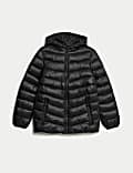 Wattierte Jacke mit Kapuze (6–16 J.)