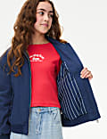 Urban Lifestyle' Slogan Padded Bomber (6-16 Yrs)