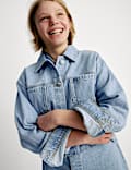 Cropped Denim Jacket (6-16 Years)