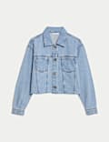 Cropped Denim Jacket (6-16 Years)