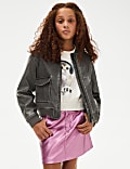 Faux Leather Bomber (6-16 Yrs)