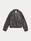 Faux Leather Bomber (6-16 Yrs)