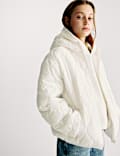 Veste à capuche légère rembourrée (du 6 au 16 ans)