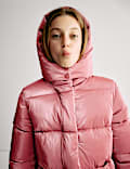 Longline Padded Hooded Coat (6-16 Yrs)