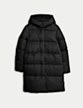 Longline Padded Hooded Coat (6-16 Yrs)
