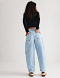 Denim Barrel Leg Jeans (6-16 Yrs)