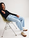 Denim Barrel Leg Jeans (6-16 Yrs)