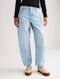 Denim Barrel Leg Jeans (6-16 Yrs)