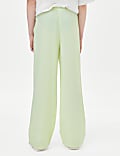 Linen Rich Printed Trousers (6-16 Yrs)