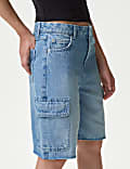 Denim Cargo Shorts (6-16 Yrs)