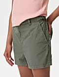 Pure Cotton Cargo Shorts (6-16 Yrs)