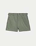 Pure Cotton Cargo Shorts (6-16 Yrs)